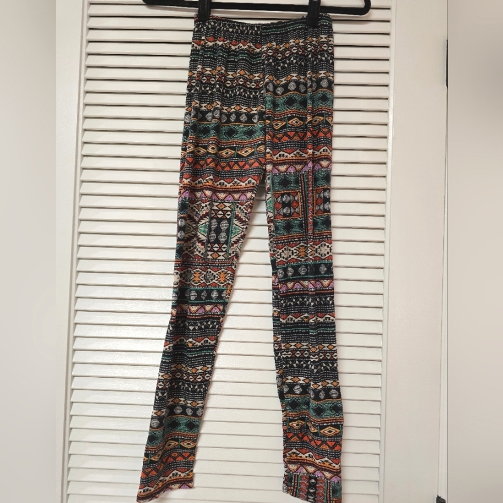 Hot Kiss - Colourful Lightweight Stretch Activewear Loungewear Leggings